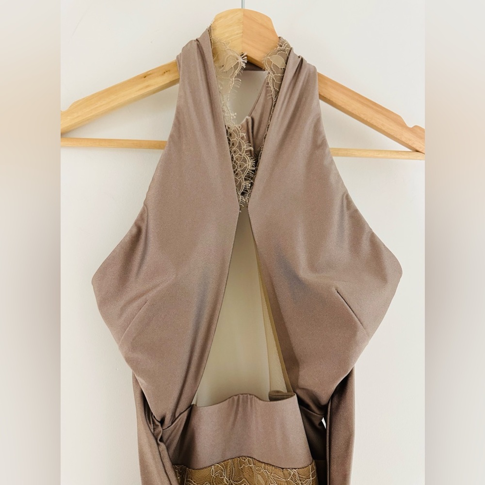 Michel Costello X Revolve Philip Midi in Taupe XS - Picture 6 of 11